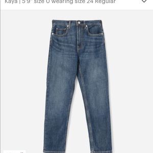 Everlane Cheeky Jean size 27 crop